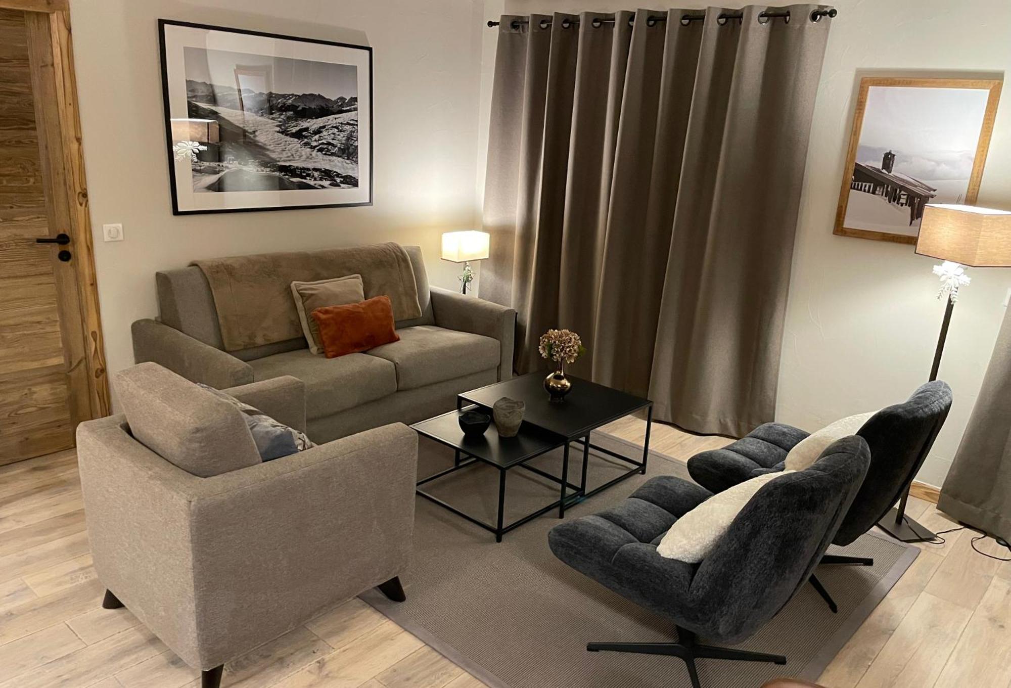 Spacious Ski-In Ski-Out Apartment 4-6 Pax, 161 Sources De Marie Arc 1950 Les Arcs  Exterior foto